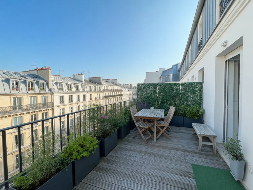 Les meilleures solutions pour végétaliser balcons, terrasses et fenêtres à Paris