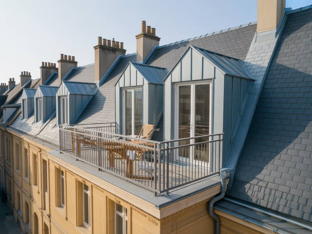 Aménager une terrasse sur les toits, contraintes techniques et autorisations