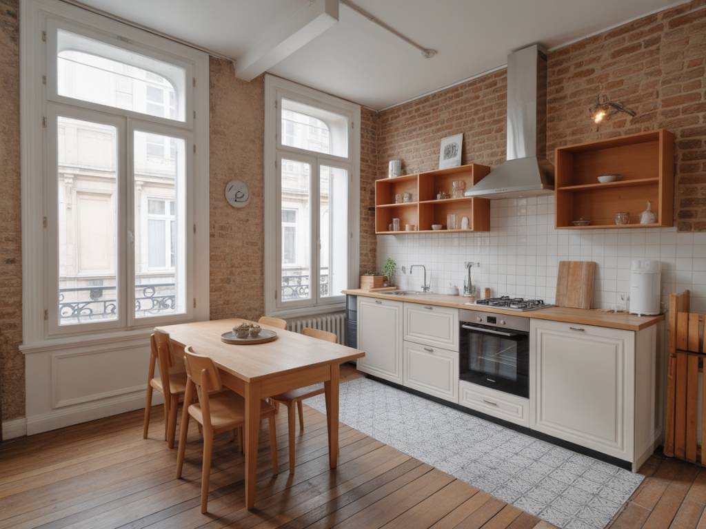 Créer une cuisine ouverte dans un appartement ancien sans nuire à la structure