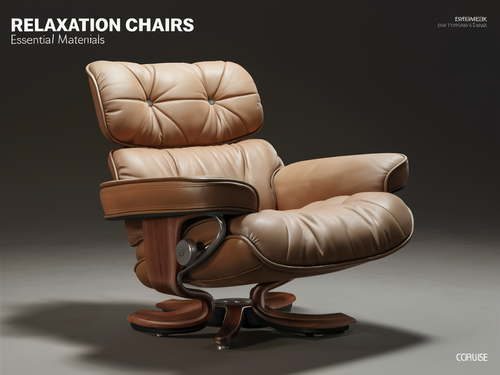 Les matériaux incontournables pour des fauteuils relaxation design